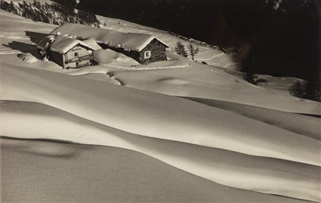 Riccardo Moncalvo (1915 - 2008)  - Dune di neve, 1940