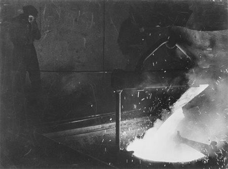 Arrigo Orsi (1897 - 1968)  - Senza Titolo (Minatori), 1940s/1950s