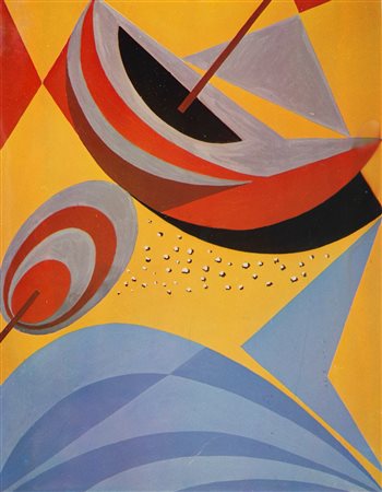 Arrigo Orsi (1897 - 1968)  - Marina, 1950s/1960s