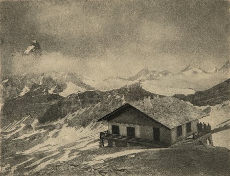 Domenico Riccardo Peretti Griva (1882 - 1962)  - A Plateau Rosà, 1930s