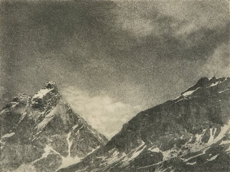 Domenico Riccardo Peretti Griva (1882 - 1962)  - Il Cervino, 1930s