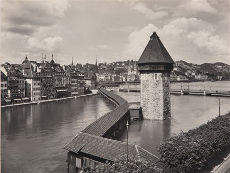 Franz Schneider (1898 - 1974)  - Wasserturm, Luzern, 1940s