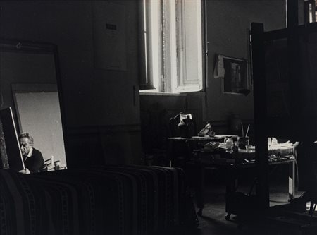 Pino Settanni (1949 - 2010)  - Senza titolo (Renato Guttuso), 1980s