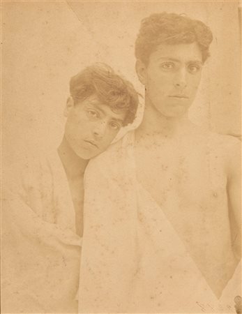 Baron Wilhelm von Gloeden (1856 - 1931)  - Senza titolo (Giovani siciliani), 1900s