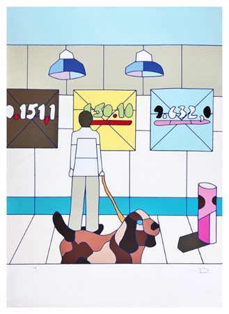 Ugo Nespolo, parte della serie Antologia grafica N°2