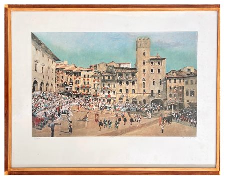 Benito Malfatti, Giostra del Saracino