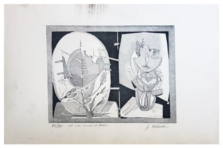 Giovanni Pelliccia, Lotto di due acqueforti