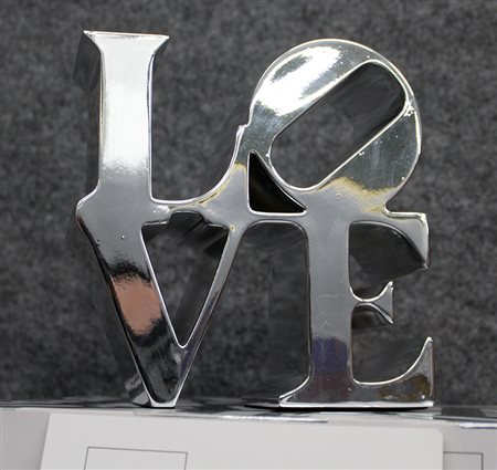 ROBERT INDIANA, "Love Silver", anni 2000