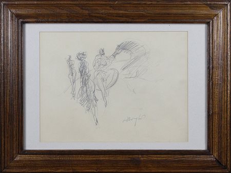 ALFONSO BORGHI, "Amazzoni", 1985