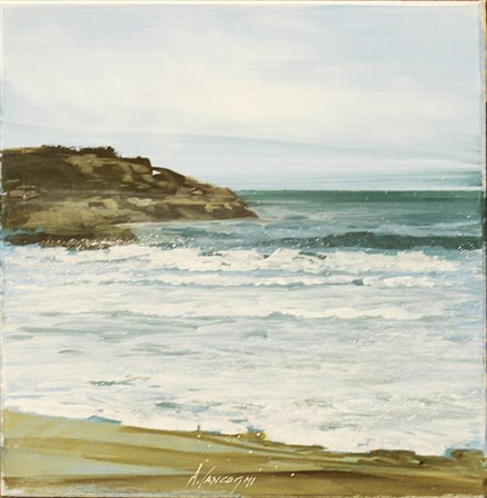 AGOSTINO CAGNOGNI, "Calafuria-Livorno", anni 2000