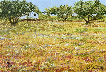 Michele Cascella, "Luci d'estate", 1983