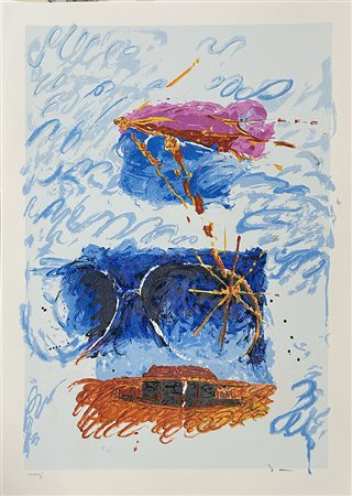 Mario Schifano, "Impressione Astratta" 