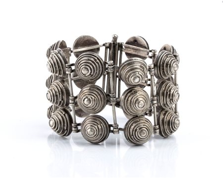  
Bracciale etnico in argento (Berbero) 
 