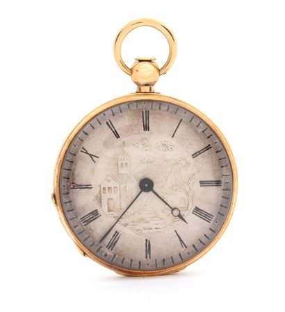  
Orologio da tasca in oro 
 