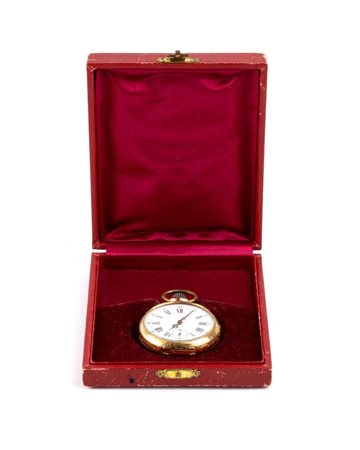 BORNARD GENEVE  
Orologio da tasca in oro 18k fine XIX inizio XX secolo
 