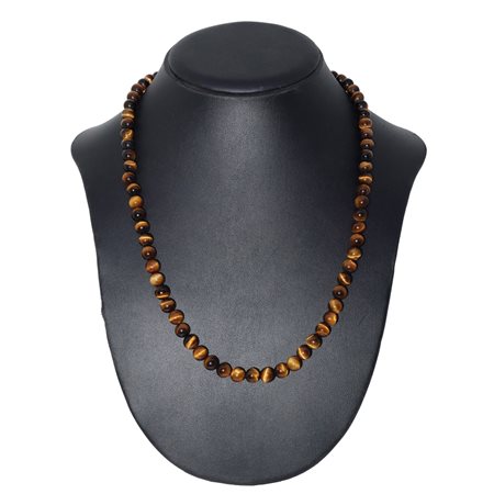 Collana in occhio di tigre