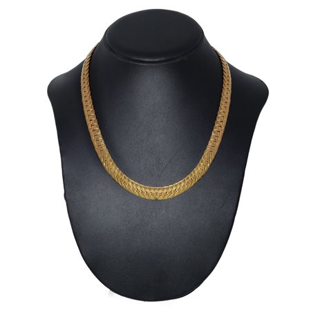 Collana in metallo dorato