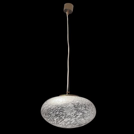 Lampadario globulare in vetro di Murano modello Giove 