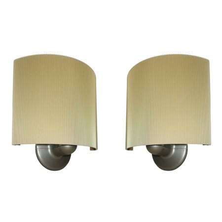 Marcello Ziliani  Per Arteluce - Coppia di appliques dorate  modello Charlie