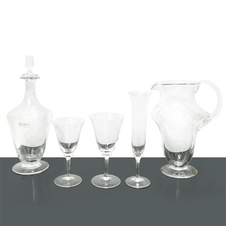 NasonMoretti Murano - Servizio di bicchieri in vetro di Murano