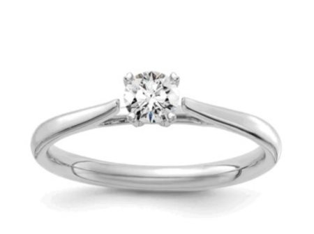 ANELLO IN ORO 2,15 GR DIAMANTE NATURALE - 1005 NAT 18K