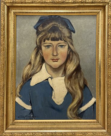 CAMILLE AURISSE, "Ritratto femminile", 1920