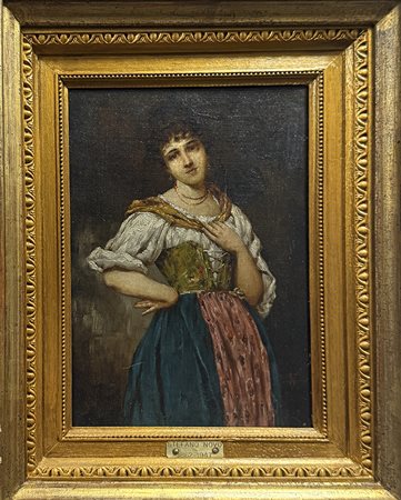 STEFANO NOVO, "Ragazza veneziana"