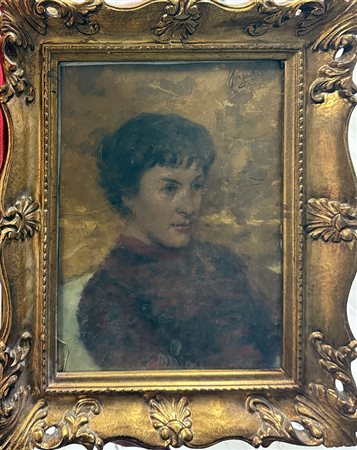 NATALE MORZENTI, "Ritratto di fanciullo", 1929