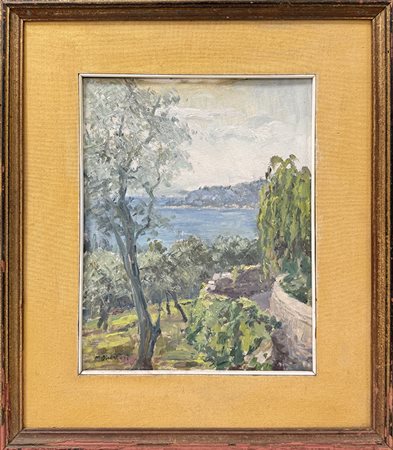 M. DISERTORI, "Veduta lacustre"