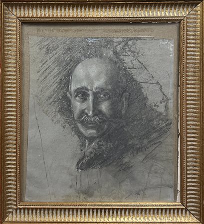 ANTONIO MANCINI, "Ritratto di D'Annunzio"