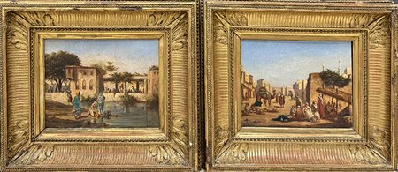 L. SALIS, "Scene orientali", fine XIX secolo