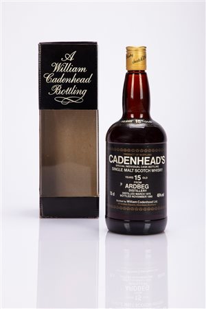 Scozia - Cadenhead's Authentic Collection Ardbeg 15 Year Old Single Malt Scotch Whisky, 1975, 