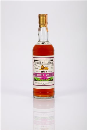 Scozia - Glenlivet Vintage 'George & J.G.Smith's' Whisky Gordon & MacPhail bottling, 1948, 