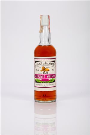 Scozia - Glenlivet Vintage, Gordon & MacPhail 'George & J.G.Smith's' 40° Proof Single Malt Scotch Whisky, 1949, 