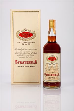 Scozia - Strathisla 1948 & 1961 Pure Malt Scotch Whisky - Royal Wedding Commemorative Bottling, 1981, 