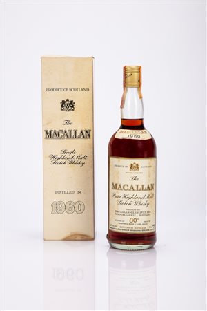 Scozia - The Macallan Pure Highland Whisky Malt 80° Proof, 1960, 