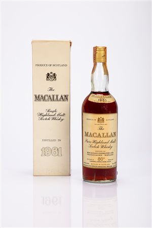 Scozia - The Macallan Pure Highland Whisky Malt 80° Proof, 1961, 
