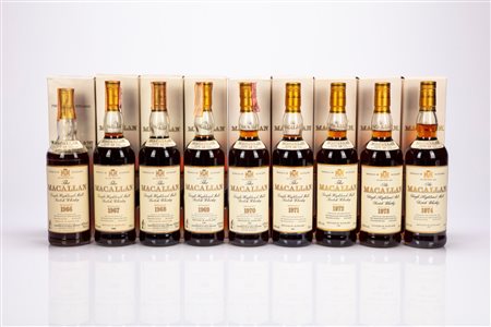 Scozia - The Macallan 18 Years Old Single Highland Malt Scotch Whisky Vertical Selection, 