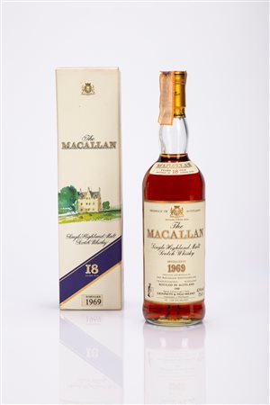Scozia - The Macallan 18 Years Old Sherry Oak Single Malt Scotch Whisky, 1969, 