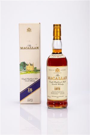 Scozia - The Macallan 18 Years Old Sherry Oak Single Malt Scotch Whisky, 1972, 