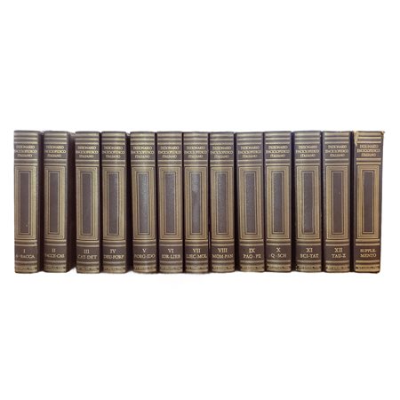 Dizionario enciclopedico Treccani 12 volumi + supplemento