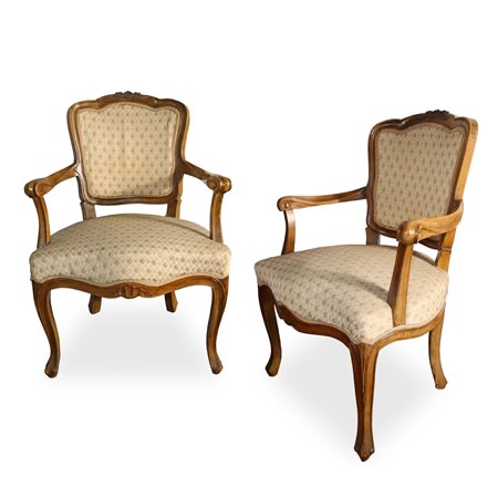 N°2 Poltroncine, late 19°  secolo