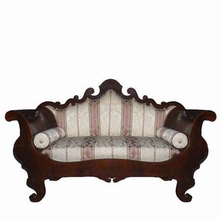 Divano Scatolato, First half of ° e 19°  secolo Sicily