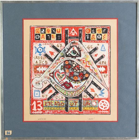 Guy Harloff (Parigi 1933 – Galliate 1991), "Occhio", 1961.