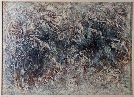 Mario Nanni (Castellina in Chianti 1922 – Bologna 2019), "Nuclei", 1956.