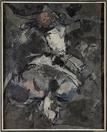 Mario Nanni (Castellina in Chianti 1922 – Bologna 2019), "Figura", 1960.