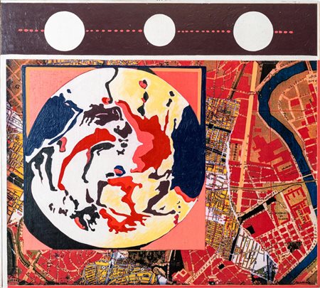 Mario Nanni (Castellina in Chianti 1922 - Bologna 2019), “Mappamondo”, 2010.
