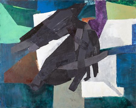 Salvatore Sebaste (Novoli di Lecce 1939), "Composizione", 1967.