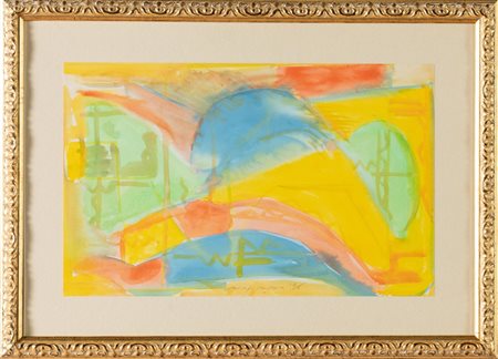 Max Marra (Paola 1959), "Acquarello estivo", 1996.