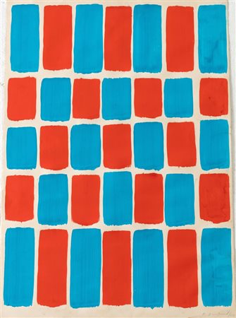 Franco Bemporad (Firenze 1926 - Marciano della Chiana 1989), "Senza titolo", 1980.